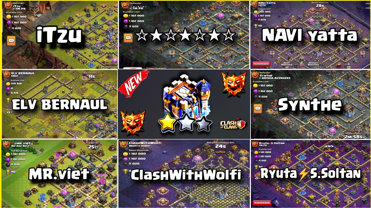 6000+ TROPHY TH18 LEGEND LEAGUE BASE | TOWN HALL 18 NEW LEGEND BASE LAYOUT | TH18 WAR BASE LINK