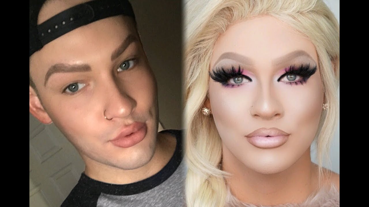 Full Drag Makeup Transformation | FakeFace