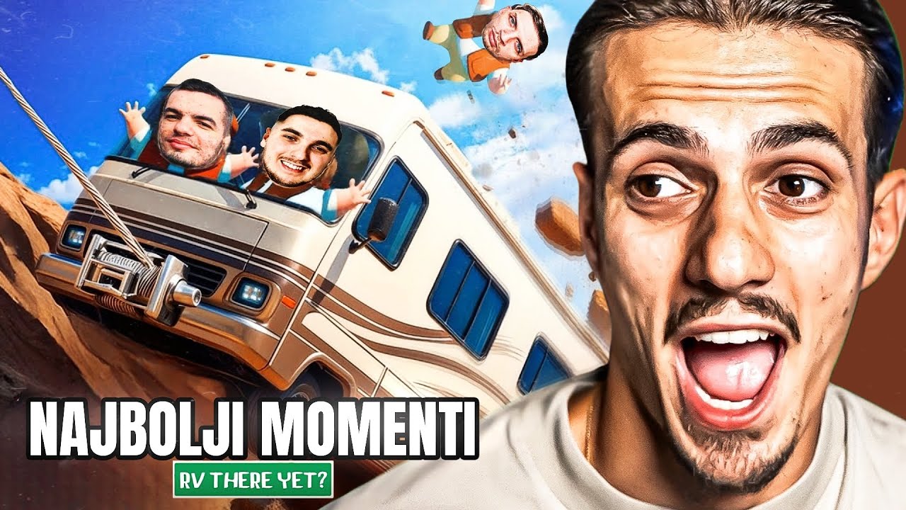NUGATO I EKIPA NAJBOLJI MOMENTI U RV THERE YET?!*smiješno*