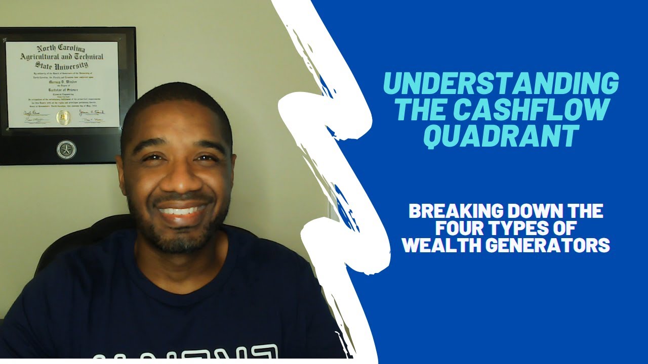 Understanding the Cashflow Quadrant - Four income generators