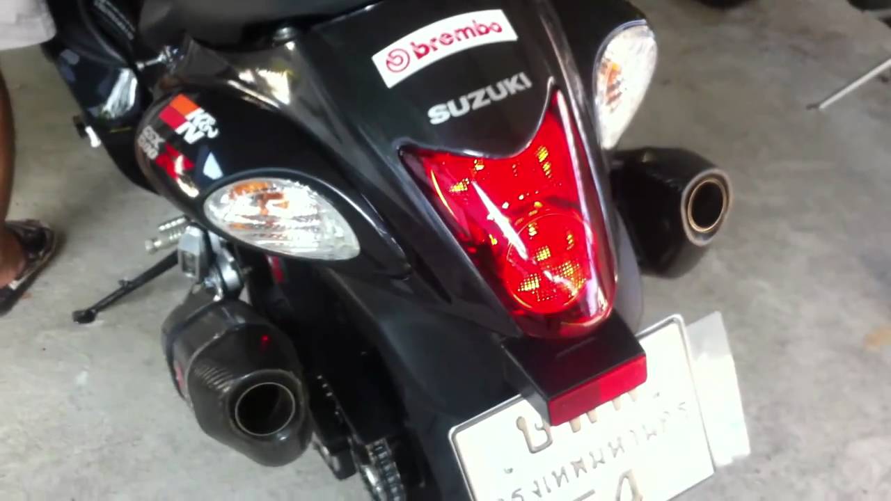 2008 Suzuki Hayabusa with Yoshimura Exhaust