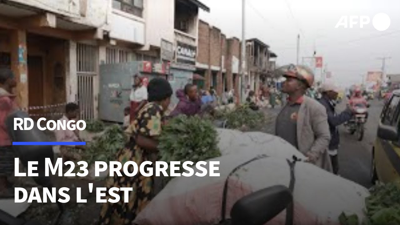 RDC: le M23 progresse dans l'est, le Burundi redoute une guerre régionale | AFP