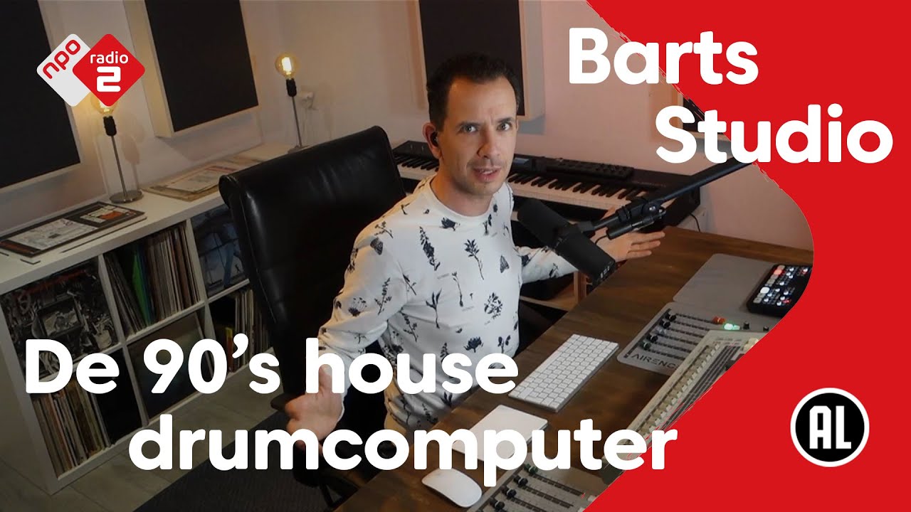 Barts Studio #1: De 90’s house drumcomputer | NPO Radio 2