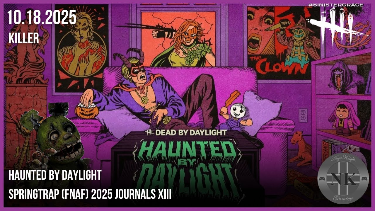 Haunted by Daylight 2025 #17 - Springtrap (FNAF) 2025 Journals XIII