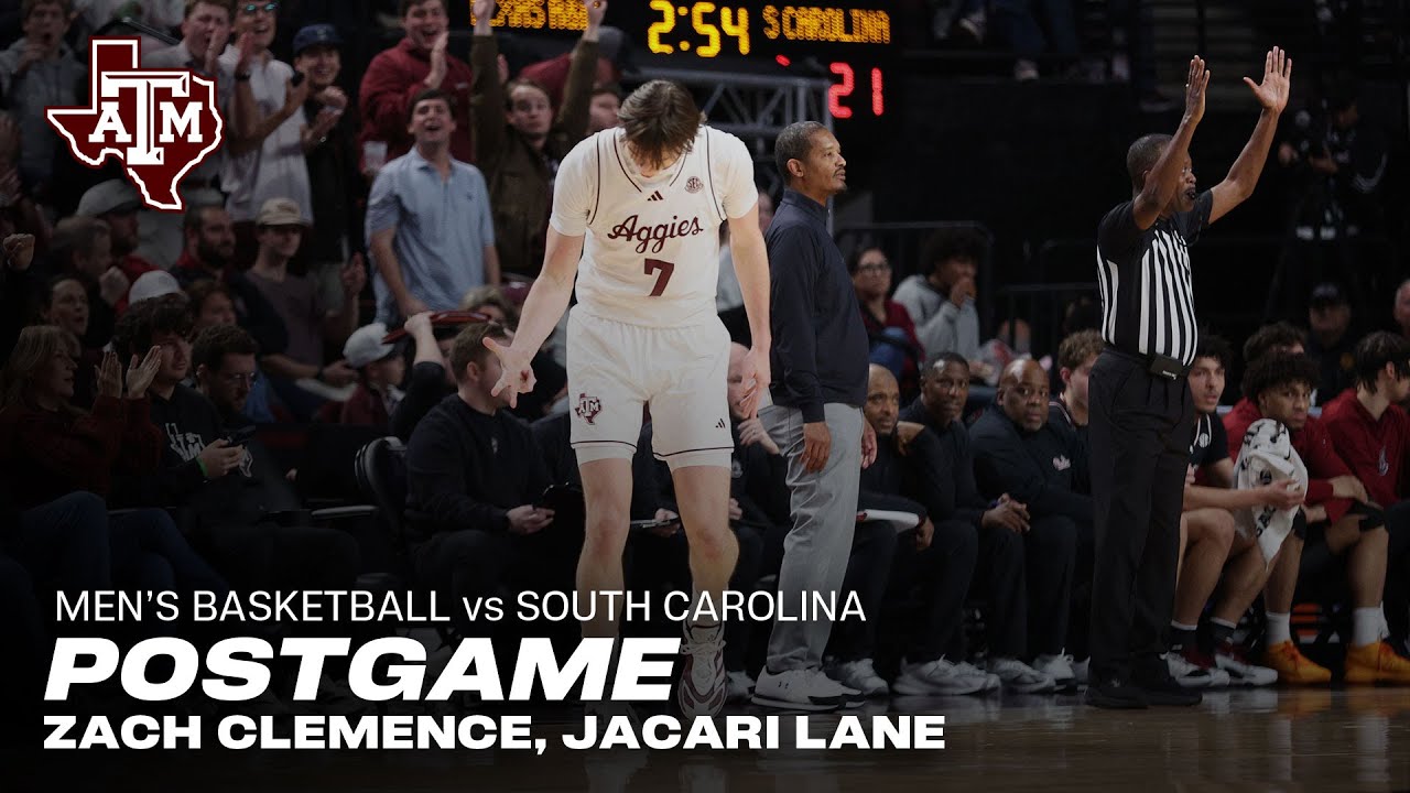 South Carolina Postgame: Zach Clemence, Jacari Lane