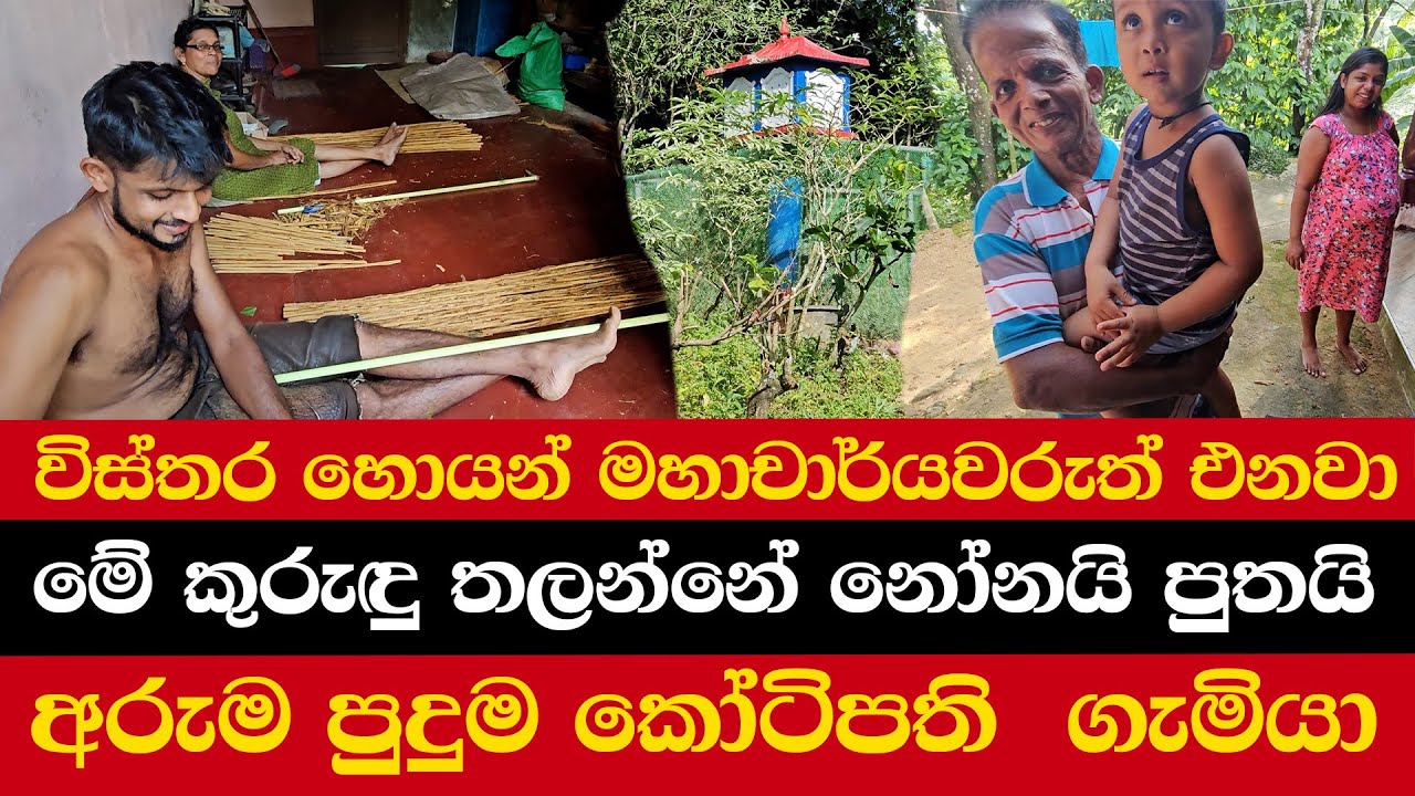විස්තර හොයන් මහාචාර්යවරුත් එනවා | අරුම පුදුම කෝටිපති  ගැමියා | කුරුඳු තලන්නේ නෝනයි පුතයි