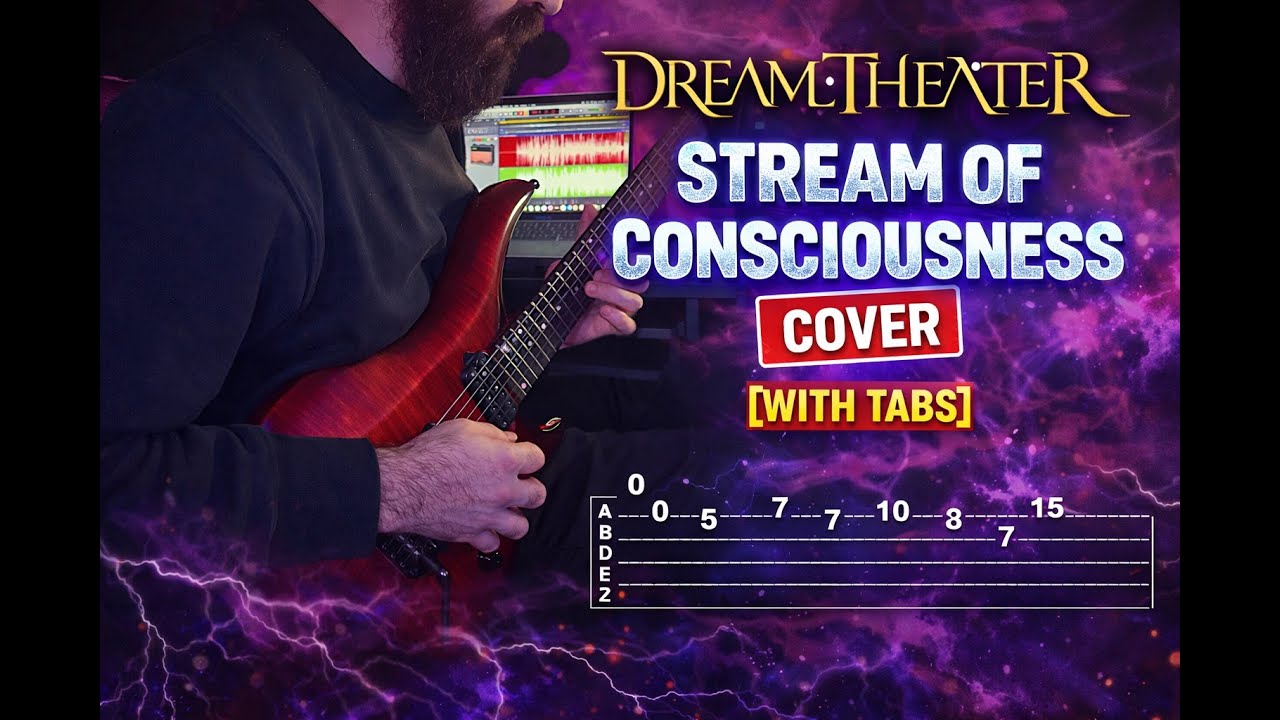 This Stream of Consciousness Solo Is BRUTAL | Dream Theater Guitar Tabs