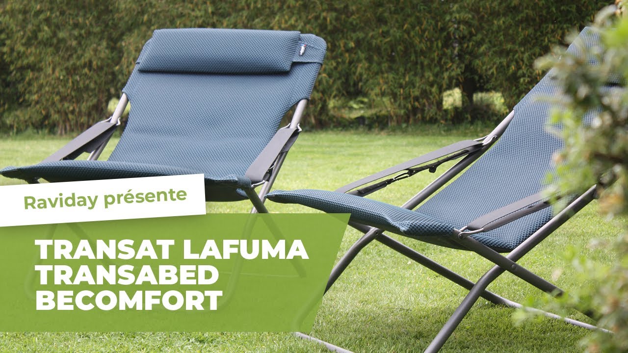 Transat Transabed BeComfort® de Lafuma Mobilier présenté par Raviday