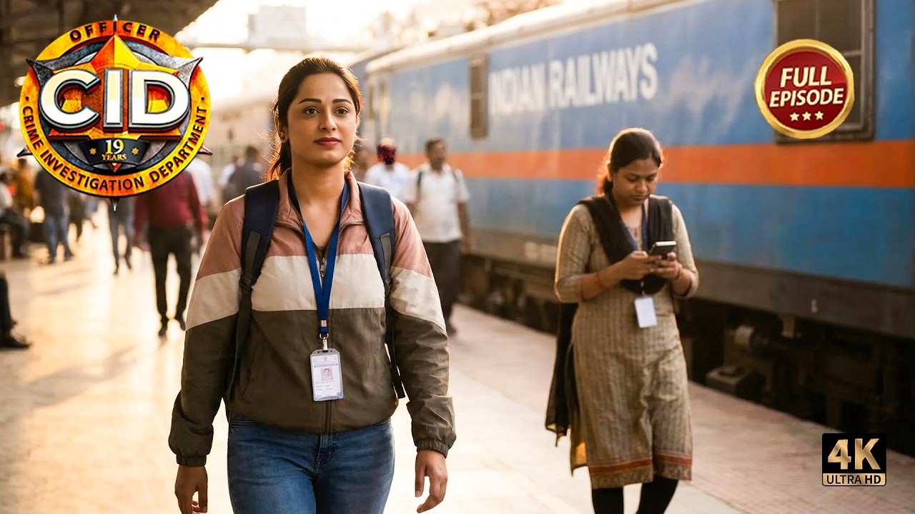 Student का भेष बदलकर मुजरिम को पकड़ने पूर्वी पहुंची Railway Station | CID | New Episode 2026