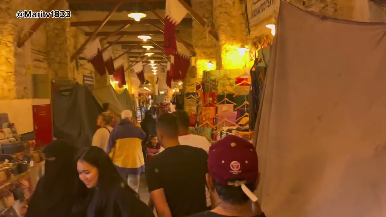 Qatar national day 2025 souqwaqaf Irani market full video Art gallery Qatar