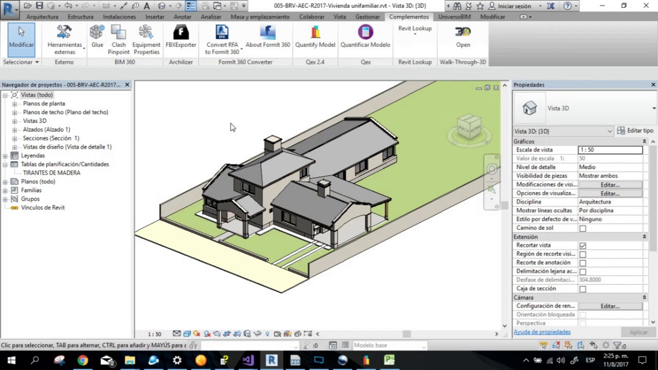 Qex desde Revit hasta MS Project