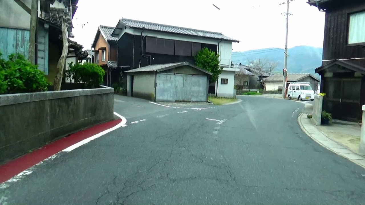 走ってみたチャンネル　山口県上関町　室津の街並み
