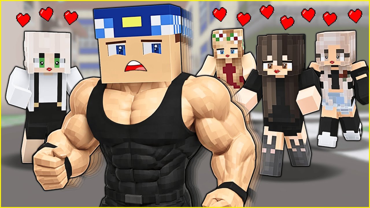 T&Uuml;M KIZLAR KASLI KEREM KOMİSER'İN PEŞİNDE! 😱 - Minecraft