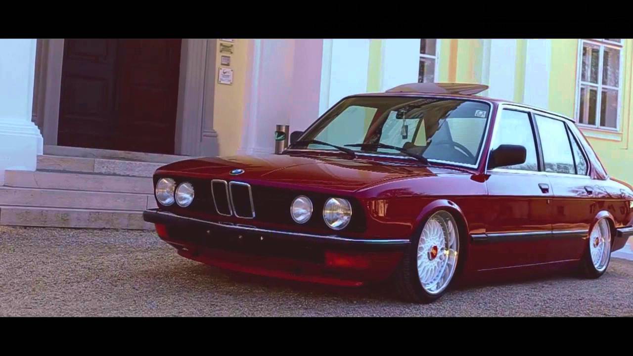 bagged BMW E28 520i 1983