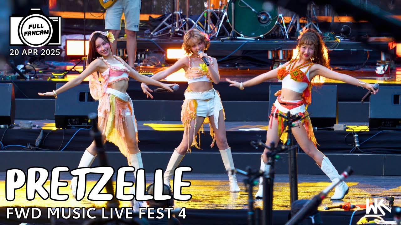 Full Fancam Pretzelle | FWD Music Live Fest 4 | 20 APR 2025 | @ CTW