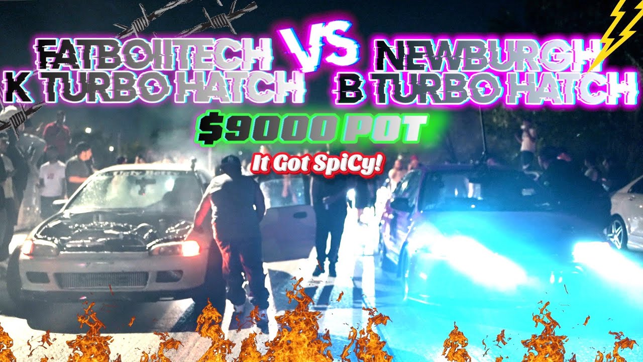 K Turbo Hatch против Newburgh B Turbo EG $9000 POT