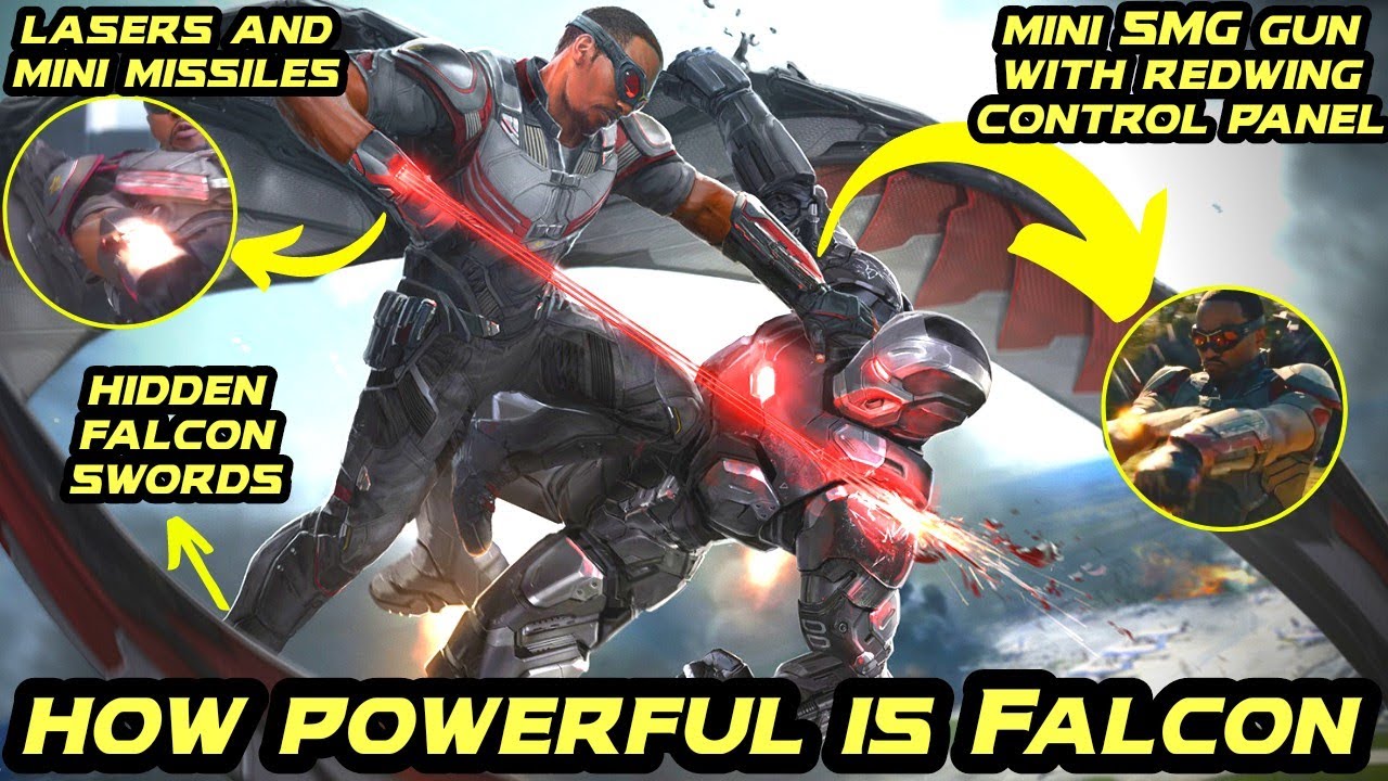 Every Falcon Suit Detail Explained | Captain B2