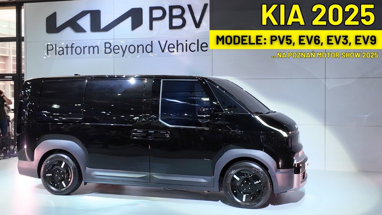 KIA 2025 - PREMIERY W POLSCE: PV5, EV6, EV3, EV9