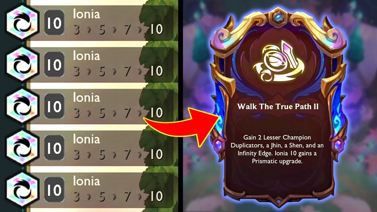 i got Prismatic 10 Ionia | Teamfight Tactics Set 16