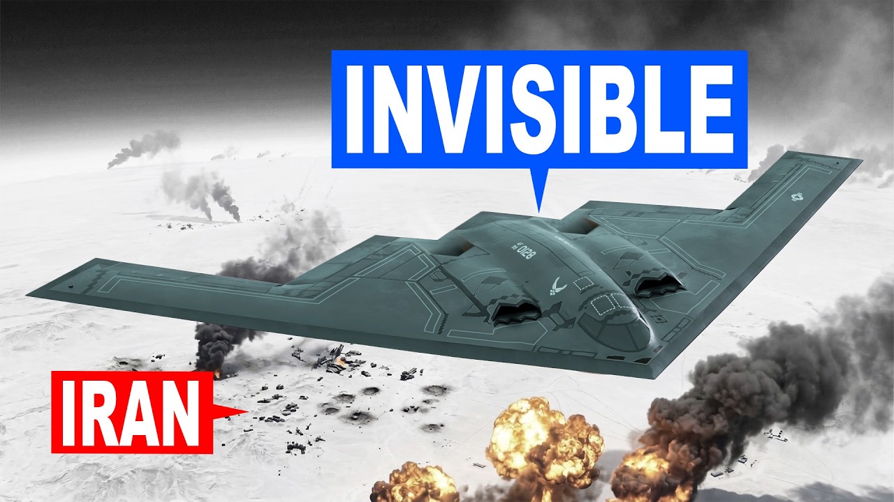 Pourquoi l'Iran n'abattra JAMAIS un Bombardier B-2 Américain