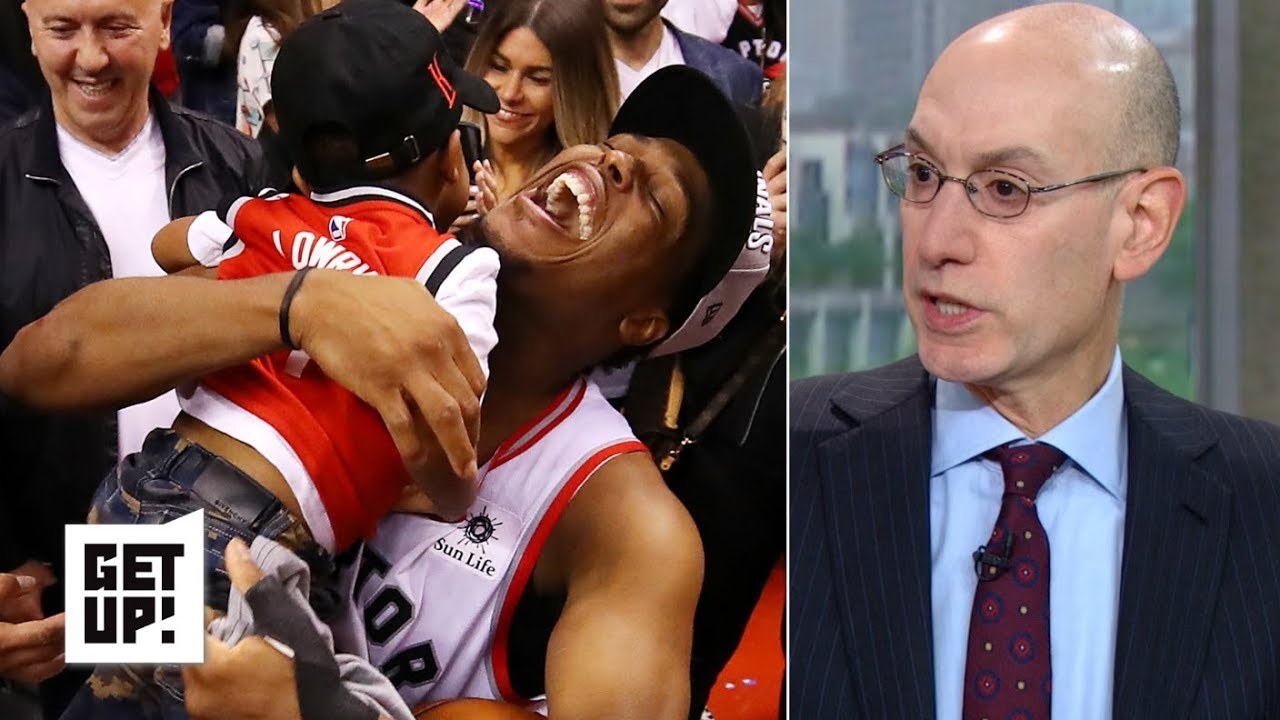 The NBA is ‘thrilled’ to have the Raptors in the Finals – Adam Silver | Get Up!