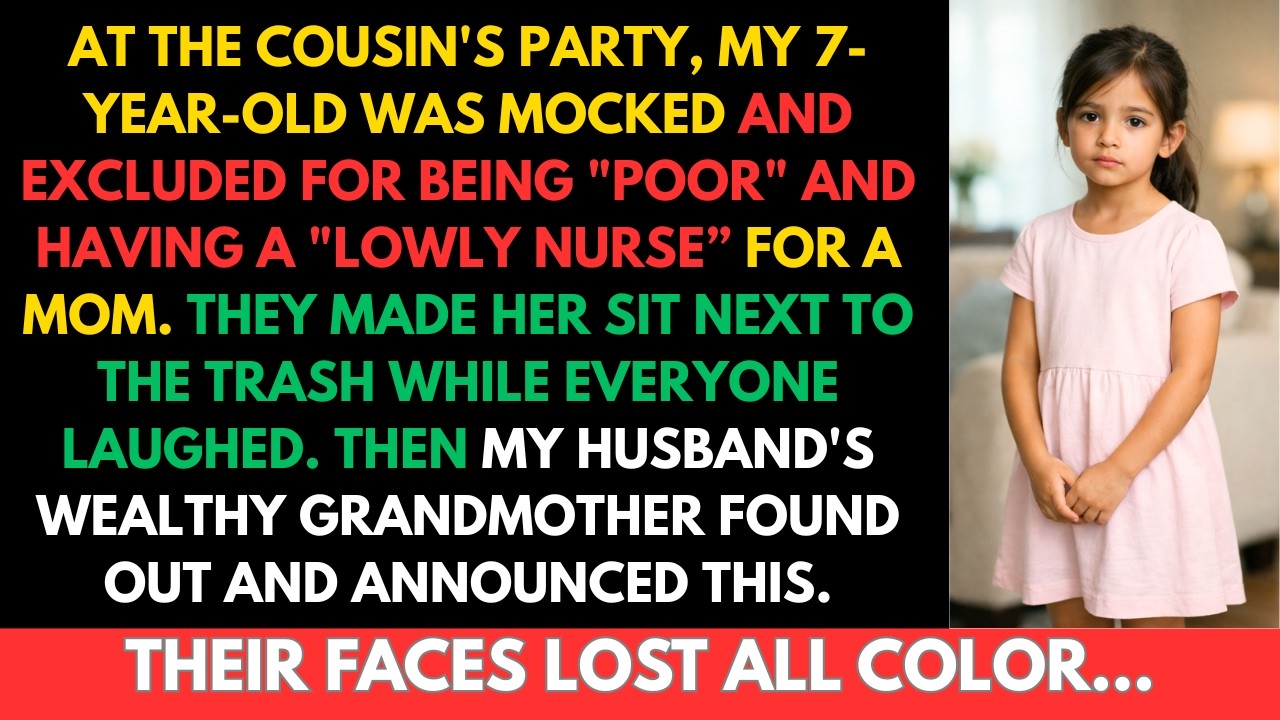 My in-laws mocked my daughter for being “poor”