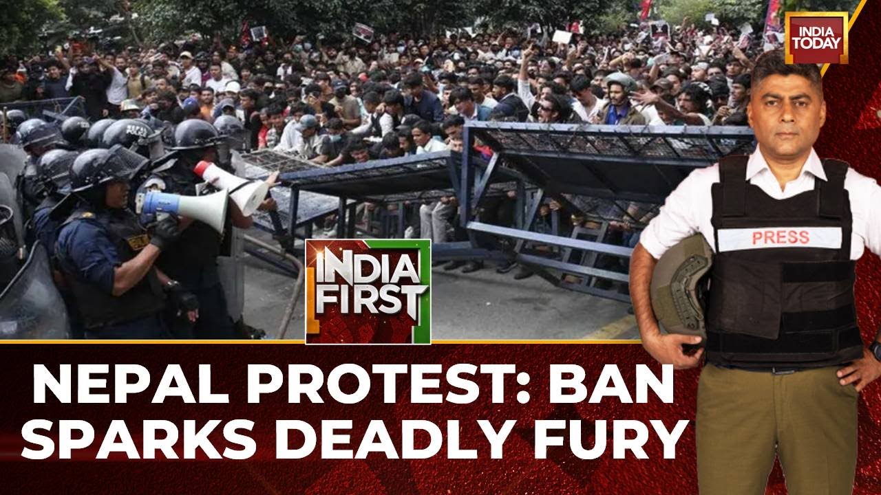 India First Debate On Nepal Protests: Social Media Ban Sparks Deadly 'Gen Z Revolution', 20 Dead