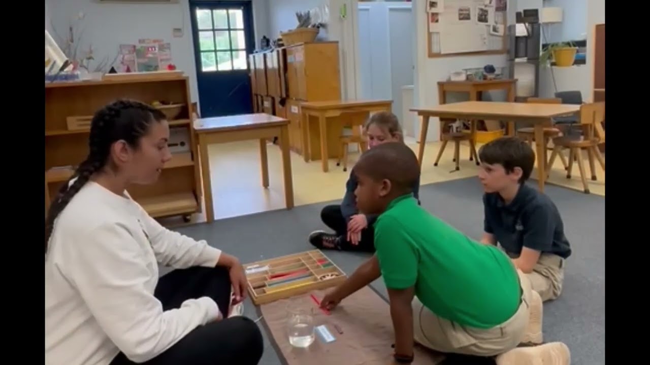 Montessori Education Week - Vertical & Horizontal Lines