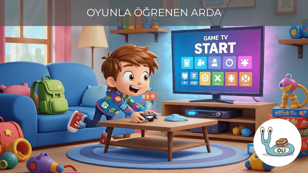 Oyunla Öğrenen Arda | Sorumluluk ve Denge Masalı | Oli Book Türkçe