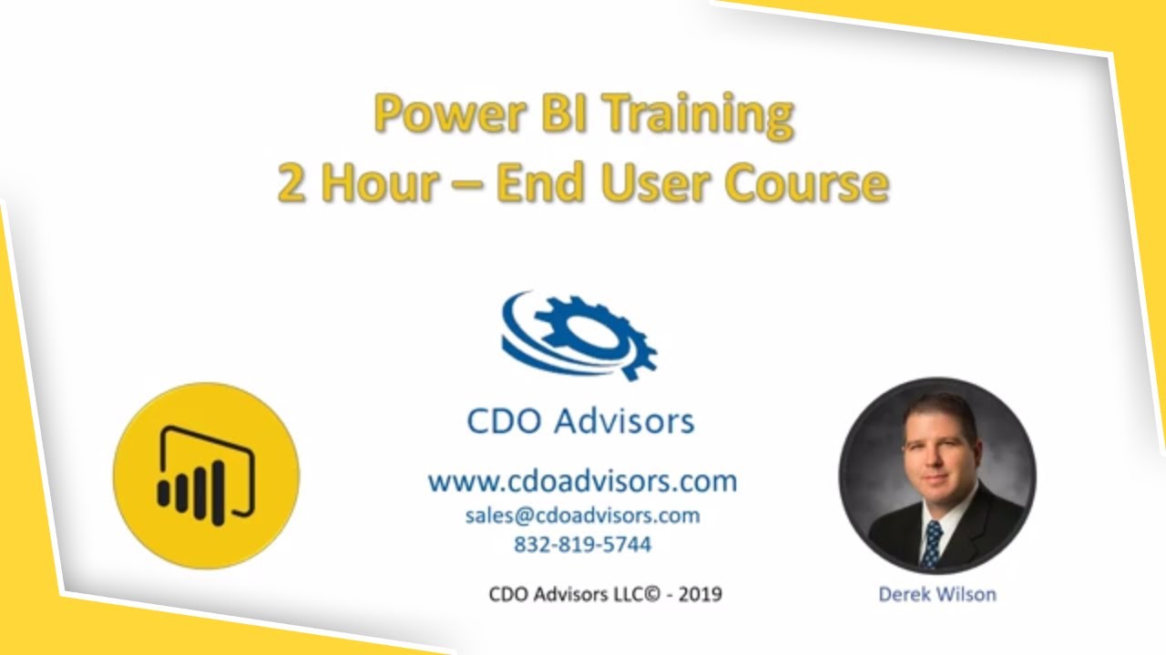 Power BI End User Training
