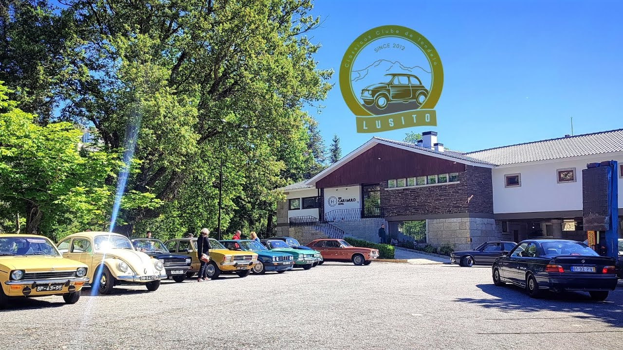 Lusito classic car meet and drive to Caramulo