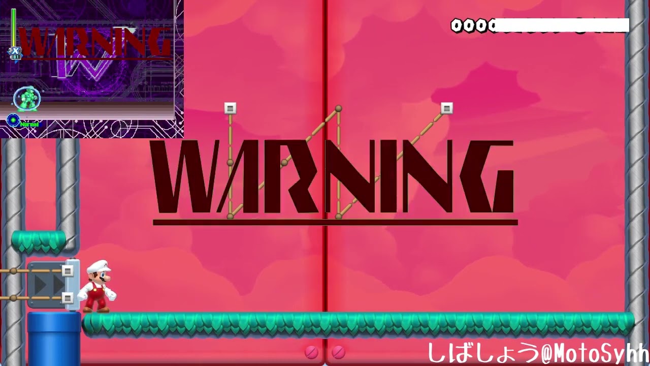 ロックマンX5 零空間ステージ3を スーパーマリオメーカー2で再現しました/Reproduced Mega Man X5 Zero Stage 3 at SMM2