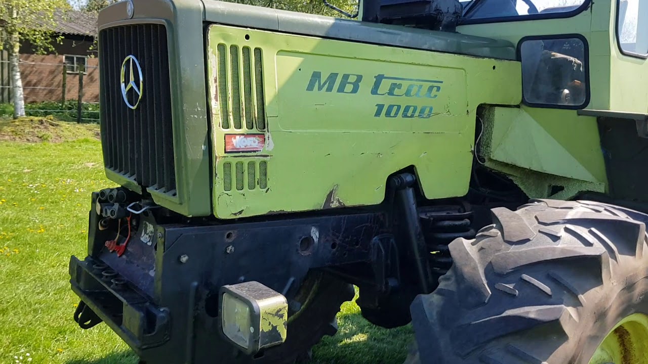 MB Trac 1000 lubbers machines zu herrichten!!