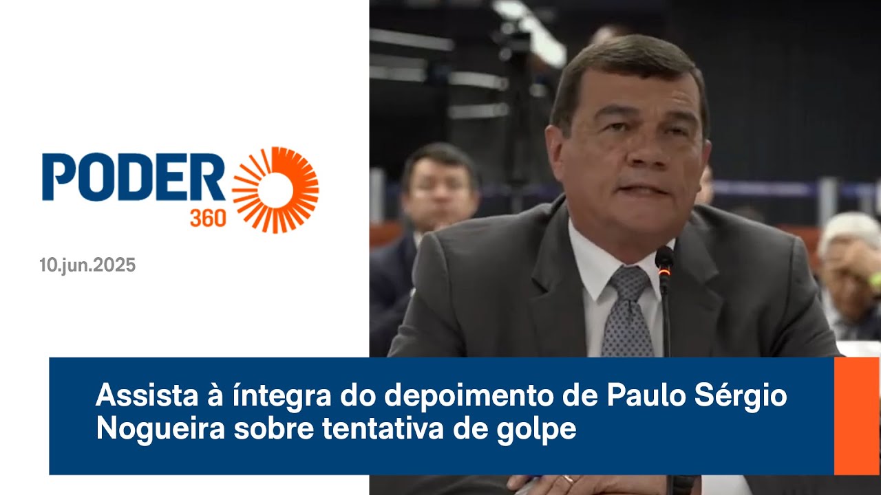 Assista à íntegra do depoimento de Paulo Sérgio Nogueira sobre tentativa de golpe