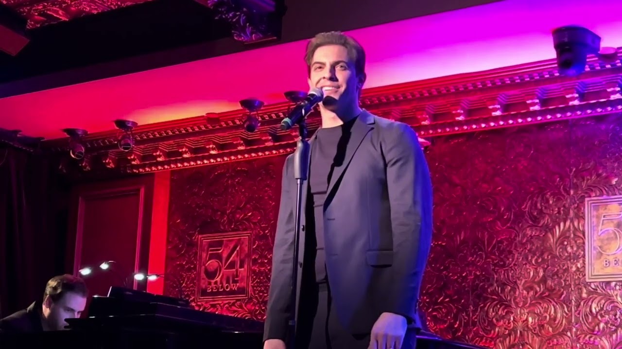 Derek Klena @ 54 Below (1/10/2025) “My Petersburg” (Anastasia)