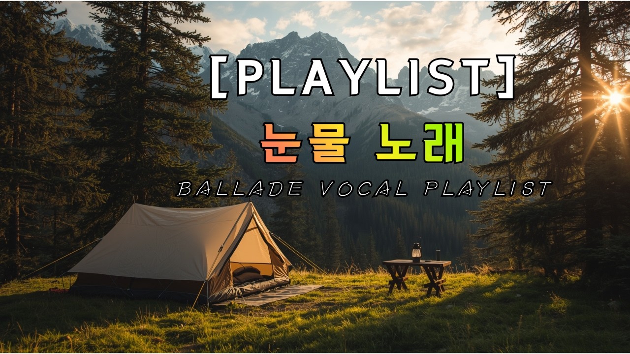 눈물 노래 / 잔잔한 발라드 플레이리스트(Ballade Vocal Playlist)