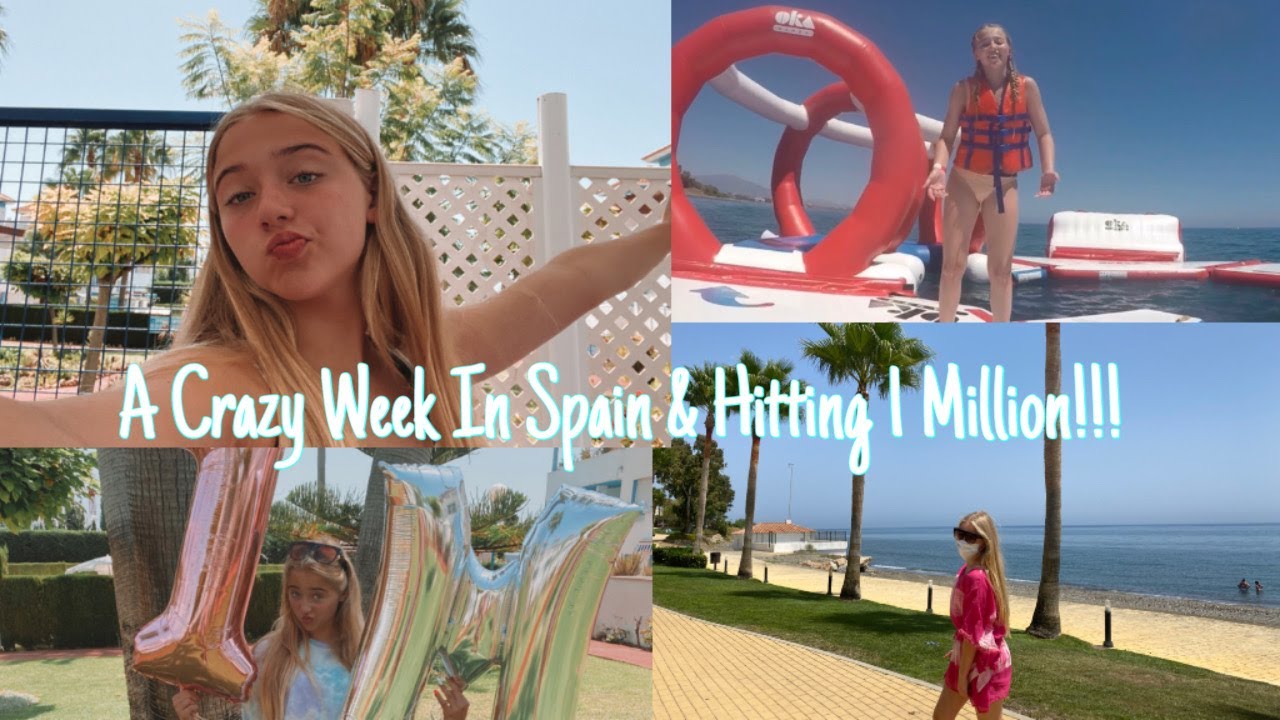 A CRAZY WEEK IN SPAIN & HITTING 1 MIL ON TIKTOK 😱