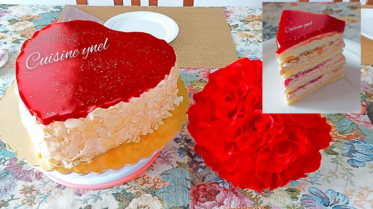 ابن واسهل قاطو ممكن تحضروه في الدار بكريمة خفيفة بلاش لازبدة ولا بيض  gâteau facile