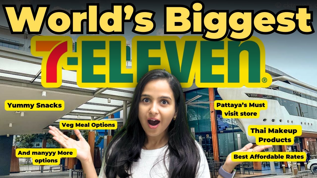 Discovering Amazing Products At 7-Eleven Thailand 🤩 Found Amazing Veg options in 7 Eleven Pattaya