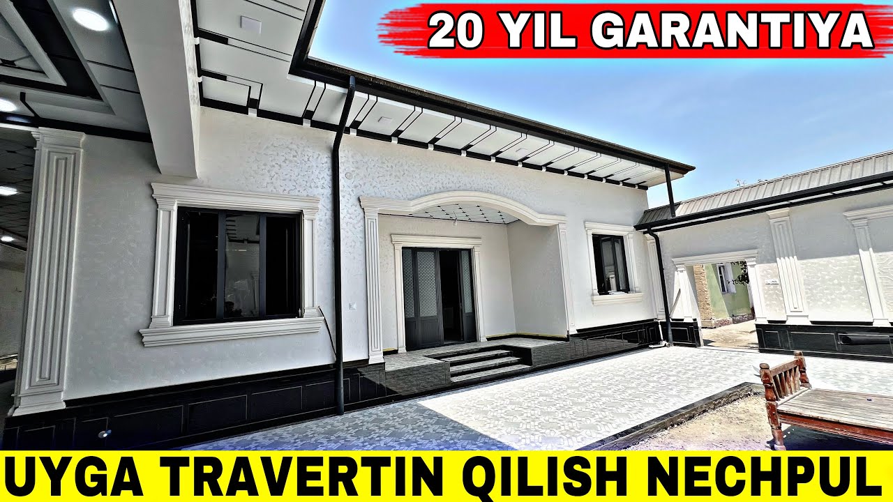 UYGA TRAVERTIN QILISH NECHPULGA TUSHADI USTA PULI MATIRIALI ICHIDA 20 YIL GARANTIYASI BILAN