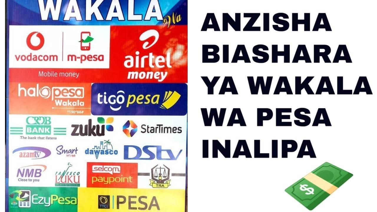 JINSI YA KUANZISHA BIASHARA YA WAKALA WA PESA, KIRAISI NA GARAMA NDOGO NA INALIPA