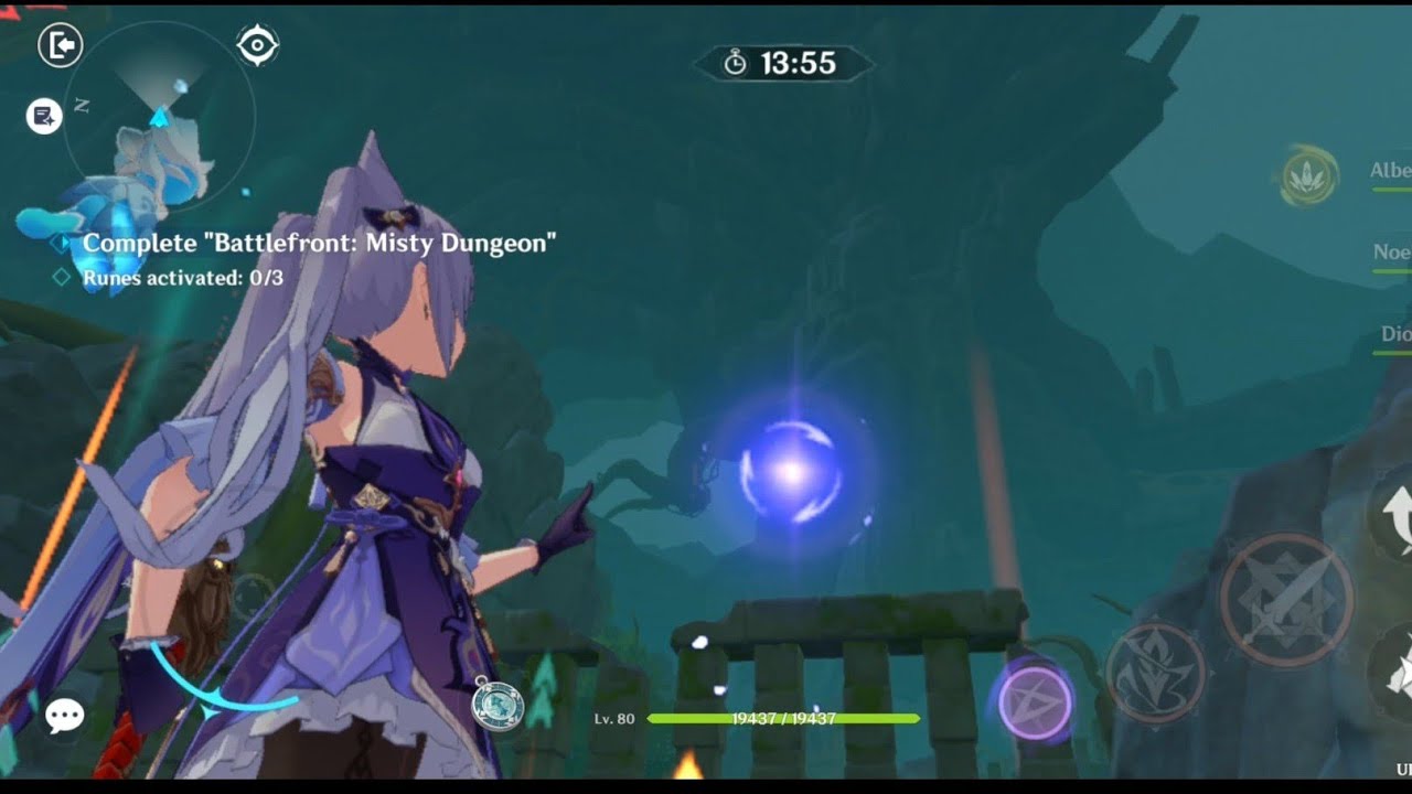 sooooo........keqing is a cheatcode of speedrun in misty dungeon event.....(genshin impact)