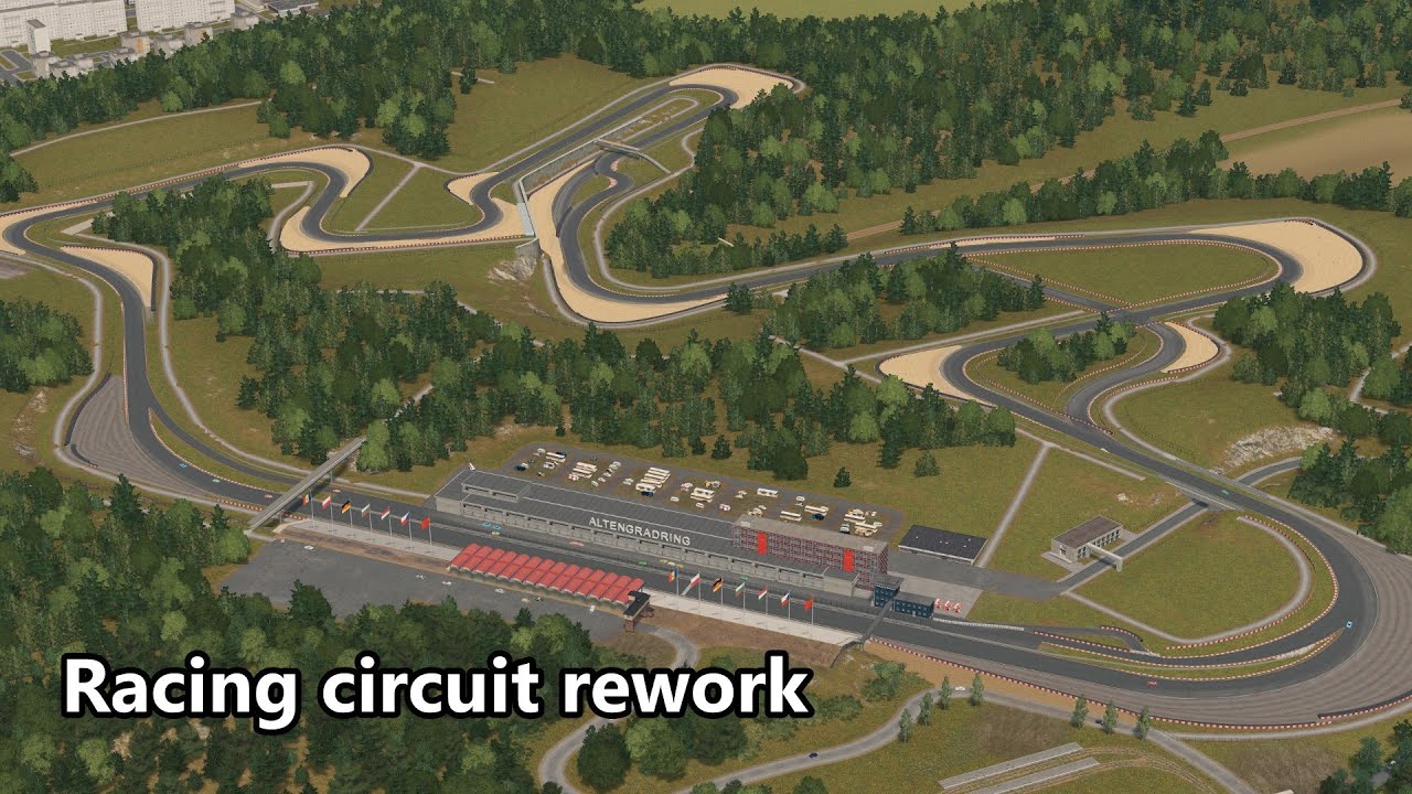 Motorsport behind the Iron Curtain and New Circuit - Cities: Skylines - Altengrad 83