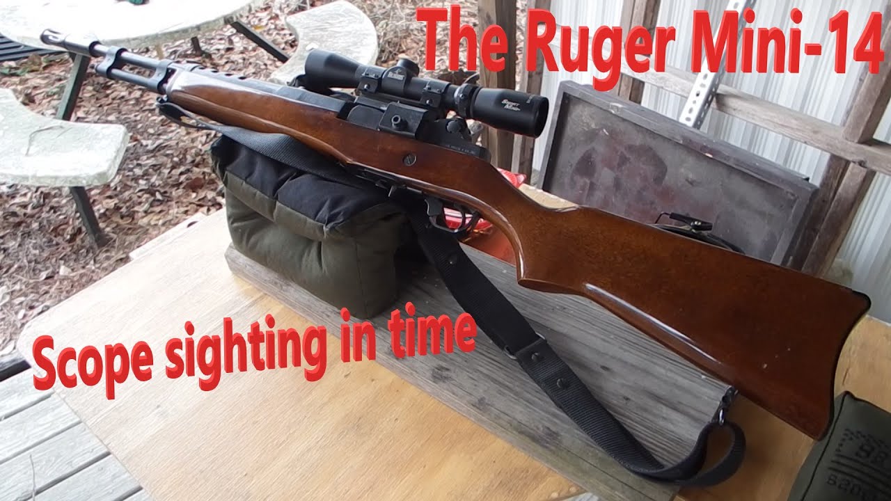 Sighting in the Ruger Mini-14