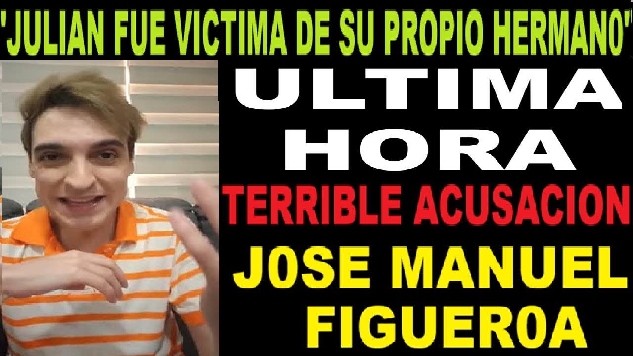 JULIAN FIGUEROA fue abu.... MARIBEL GUARDIA hundida -