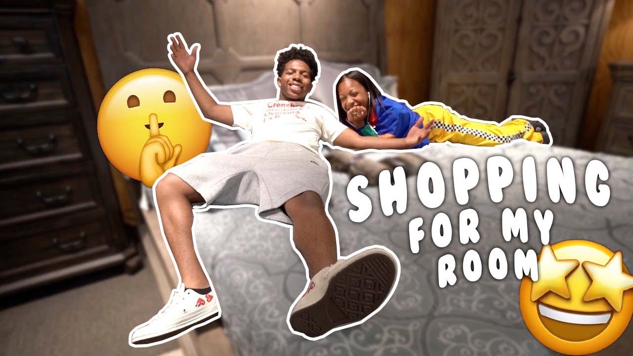 SHOPPING FOR MY ROOM WITH MY SISTER! *finally got a bed*