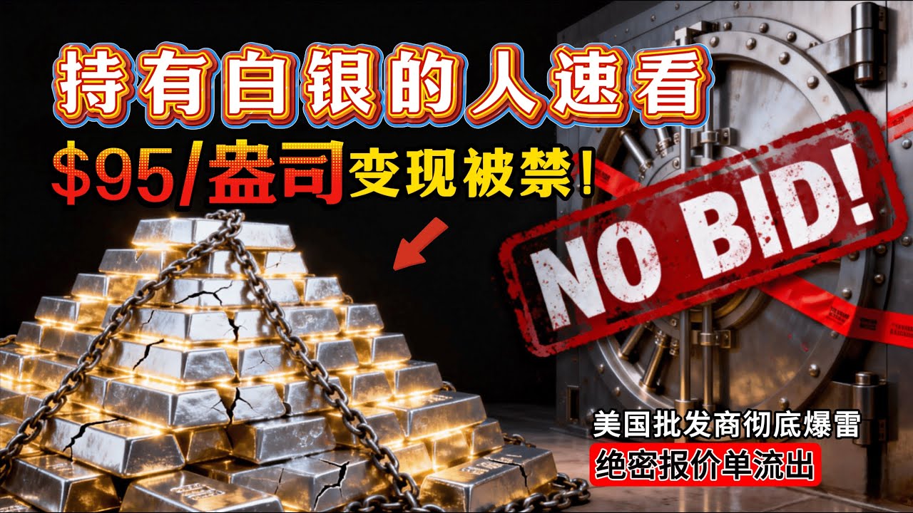 你的白银正变成“废金属”？揭秘美国实物市场停摆：有价无市的末日场景！#白银 #经济危机 #美国金融 #流动性危机 #贵金属投资 #实物白银 #金融内幕 #通货膨胀 #白银挤兑 #阿航观察室