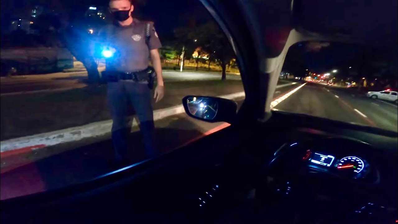 ABORDAGEM POLICIAL NOTURNA - POLICIAL EXPLICOU O PORQUE DE TANTAS BLITZ EM SP 👮
