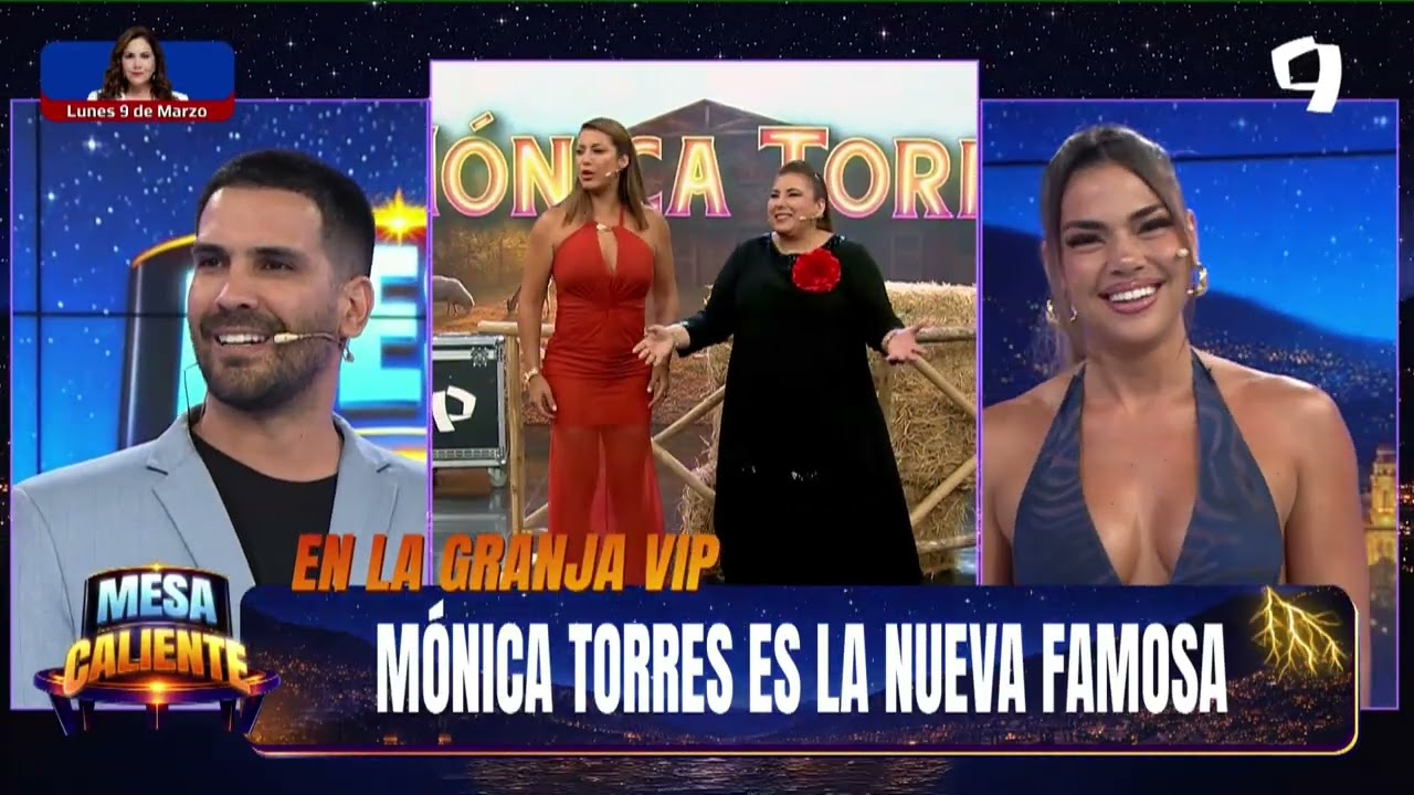 Mónica Torres es la nueva famosa en La Granja VIP Perú