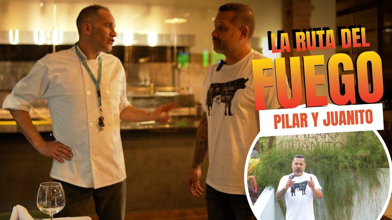 LA RUTA DEL FUEGO 8/8 PILAR Y JUANITO (EL MEJOR RESTAURANTE?) ASADOR ESTILO VASCO EN VALENCIA VZLA